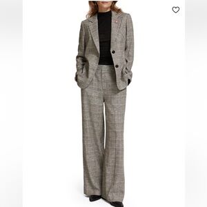 NWT Scotch & Soda Hana High Rise Wide Leg Linen Pant